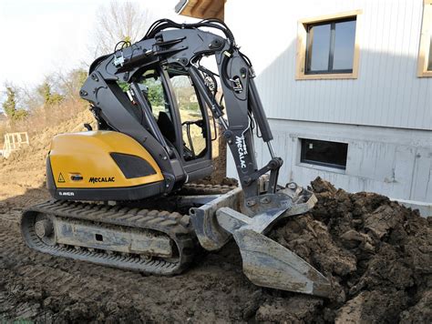 hightop mini excavator|mini excavator skid steer combo.